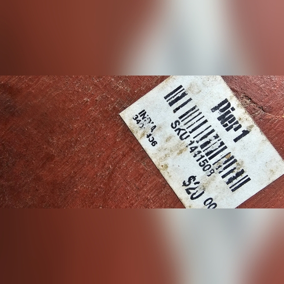 Handmade Pier 1 India Decorative Brass Wood Hinged Trinket Stash Box - Picture 8 of 13